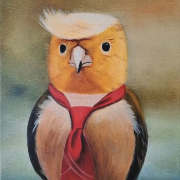 제목이 "Dove of peace"인 미술작품 Olena Berest로, 원작, 기름 나무 들것 프레임에 장착됨