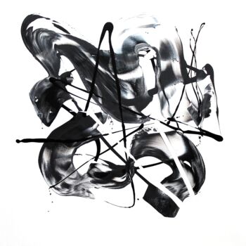 Painting titled "Fly Away Tonight" by Paresh Nrshinga F R S A, Original Artwork, Acrylic Mounted on Wood Stretcher frame