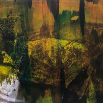 Printmaking titled "Time stamp" by Andrii Kovalenko, Original Artwork, Screenprinting