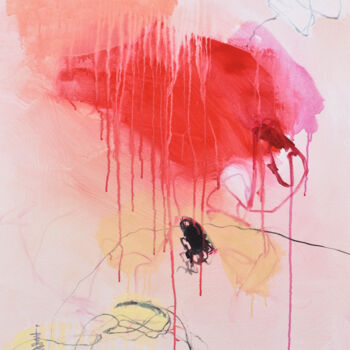 Peinture intitulée "Benevolence" par Misako Chida, Œuvre d'art originale, Acrylique