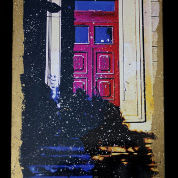 Collages getiteld "Doors to the past" door Elina Mihaltsova, Origineel Kunstwerk, Digitale fotografie