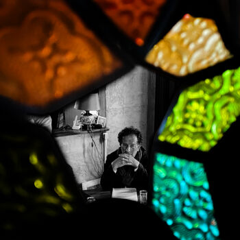 Photography titled "Avant d'entrer en s…" by Ambre Art, Original Artwork, Manipulated Photography