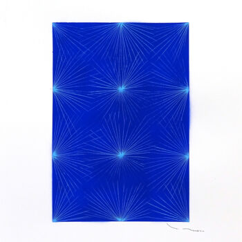 Drawing titled "Tehos - Grand carré…" by Tehos, Original Artwork, Acrylic