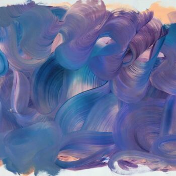 Painting titled ""SOFT COLLISION"" by Sonia Jeronimo (Sónia J. Modern Art), Original Artwork, Acrylic