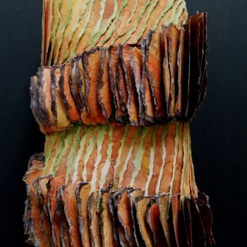 Collages titled "Scortea 12- Espèces…" by Isabelle Stagg, Original Artwork, Collages