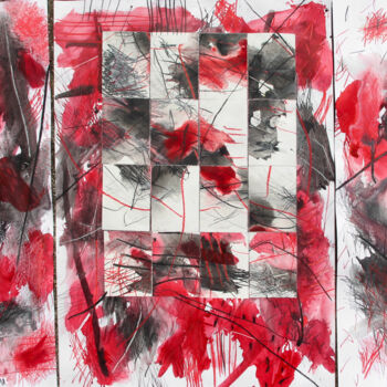 Painting titled ""The riddle we can…" by Giulio Benatti, Original Artwork, Acrylic