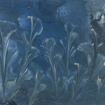Peinture intitulée "CALLA (Acrylique Po…" par Isalan, Œuvre d'art originale, Acrylique Monté sur Châssis en bois