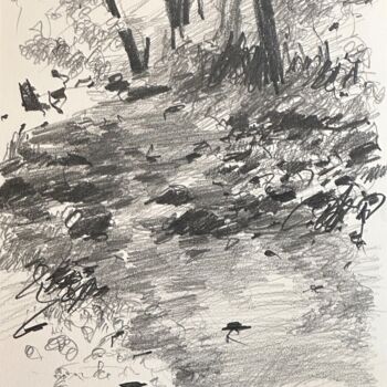 제목이 "LANDSCAPE 1"인 그림 Stephan Geisler로, 원작, 연필