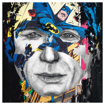 Printmaking titled "Superhero - Bats -…" by Tommy Lennartsson, Original Artwork, Digital Print