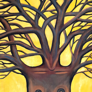 Painting titled "PINDORAMA: A TERRA-…" by Matheus Fernando Gomes De Azevedo (Mathenovê), Original Artwork, Acrylic Mounted o…