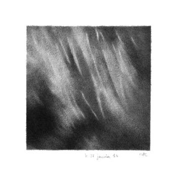 Disegno intitolato "dessins 15x15 #18" da Marie-Pascale Corcuff, Opera d'arte originale, Matita