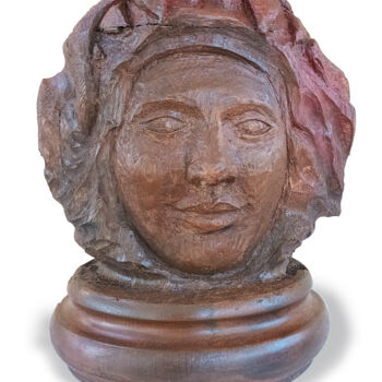 Sculpture intitulée "Авіатори Загадка" par Vladyslav Kolomoiets, Œuvre d'art originale, Bois