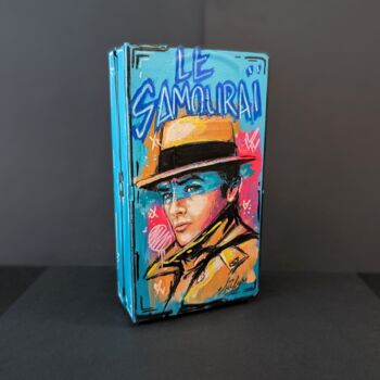 雕塑 标题为“Alain Delon le samo…” 由Sufyr, 原创艺术品, 塑料