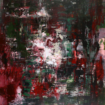 Painting titled "Abstract painting -…" by Peter Kilb, Original Artwork, Acrylic