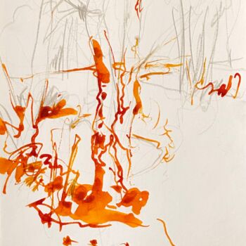 图画 标题为“TREE 2” 由Stephan Geisler, 原创艺术品, 墨