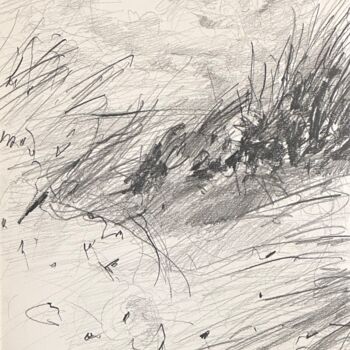Zeichnungen mit dem Titel "LANDSCAPE 6" von Stephan Geisler, Original-Kunstwerk, Bleistift