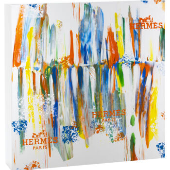 Peinture intitulée "CALÉCHE (3D)" par Isalan, Œuvre d'art originale, Acrylique Monté sur Châssis en bois