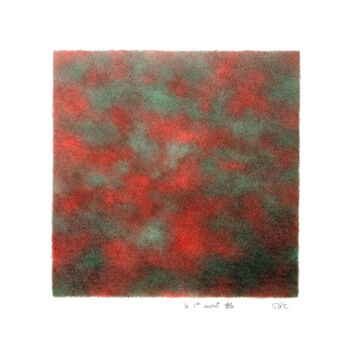 图画 标题为“dessins 15x15 #27” 由Marie-Pascale Corcuff, 原创艺术品, 铅笔
