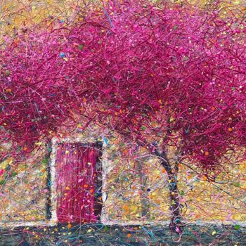 绘画 标题为“Petals of What We F…” 由Nadiia Antoniuk, 原创艺术品, 丙烯