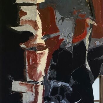 绘画 标题为“Paesaggio lacerato” 由Marco Bettocchi, 原创艺术品, 油 安装在木质担架架上