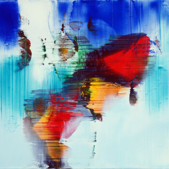 Malerei mit dem Titel "_Abstract" von Konstantin Grabowski, Original-Kunstwerk, Öl Auf Keilrahmen aus Holz montiert