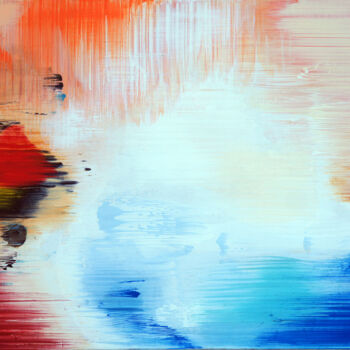 Painting titled "_Abstract........" by Konstantin Grabowski, Original Artwork, Acrylic Mounted on Wood Stretcher frame