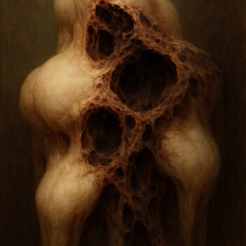 Digital Arts titled "Internal Erosion" by Alberto Capitani, Original Artwork, AI generated image