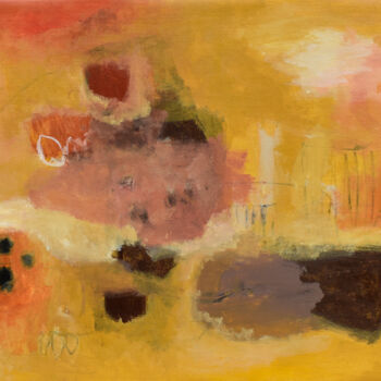 Peinture intitulée "On a Steady Good Pa…" par Misako Chida, Œuvre d'art originale, Acrylique