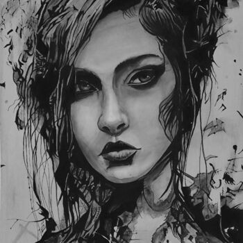 Painting titled "Untitled 1" by Zoltán Tóth, Original Artwork, Acrylic