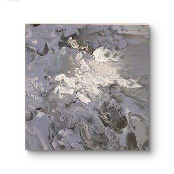 Painting titled "Fluid Art Painting…" by Mirele, Original Artwork, Acrylic