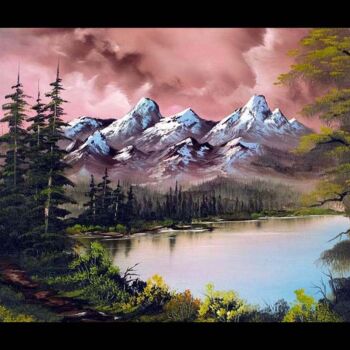 Arte digital titulada "autumn-storm-c-stee…" por Melih Ortatepe, Obra de arte original, Pintura Digital