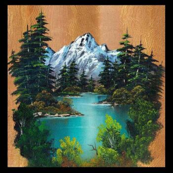 Arte digital titulada "fishermans-paradise…" por Melih Ortatepe, Obra de arte original, Pintura Digital