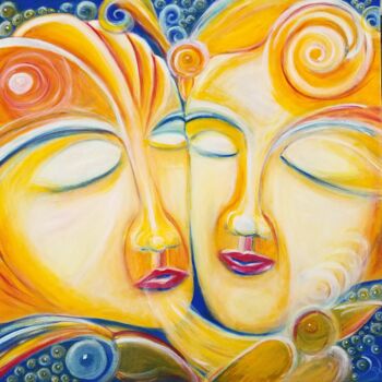 Peinture intitulée "Have You Thought Ab…" par Doris Carstens, Œuvre d'art originale, Acrylique