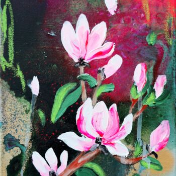 Peinture intitulée "Scars to your beaut…" par Poonam Choudhary, Œuvre d'art originale, Acrylique
