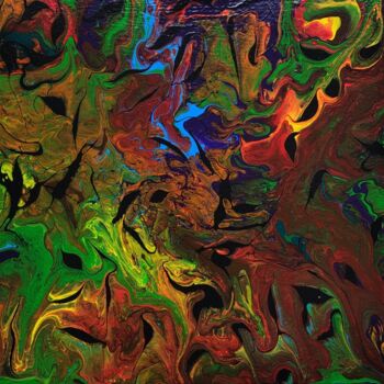 제목이 "EMOZIONI PROIBITE"인 미술작품 Giuseppe Grieco (EditorDreams)로, 원작, 아크릴