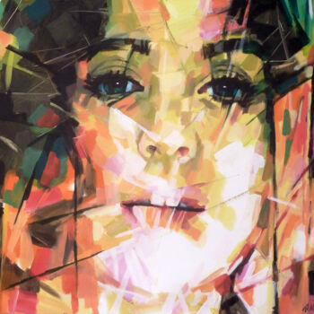 Peinture intitulée "V. PORTRAIT" par Aleksandr Ilichev, Œuvre d'art originale, Acrylique