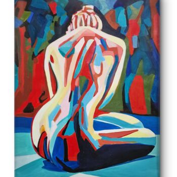 Nude Abstract  / 91 x 69 cm