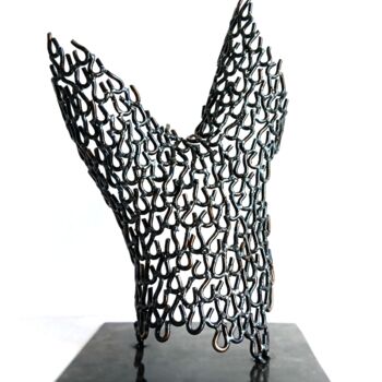 雕塑 标题为“Organic Form” 由Albert Dura, 原创艺术品, 金属