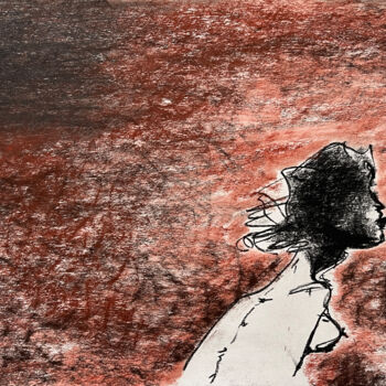 Tekening getiteld "^8a7 / Mythology Re…" door Leni Smoragdova, Origineel Kunstwerk, Houtskool