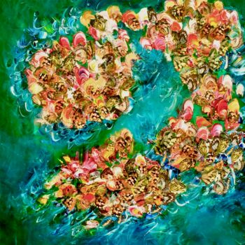 Painting titled "Alice In Wonderland…" by Victoria Horkan, Original Artwork, Oil