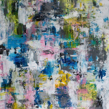 Painting titled "Silence is golden" by Peter Kilb, Original Artwork, Acrylic