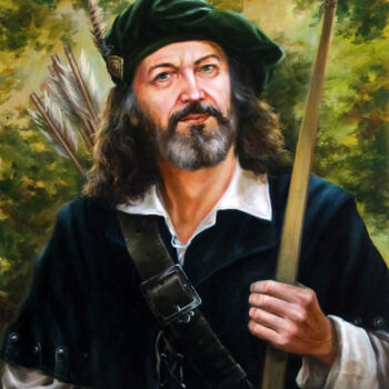 Ζωγραφική με τίτλο "Without fear and re…" από Valeriy Bulat, Αυθεντικά έργα τέχνης, Λάδι Τοποθετήθηκε στο Ξύλινο φορείο σκελ…