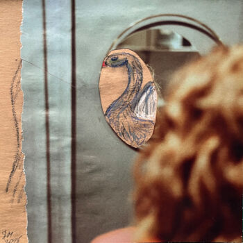 Collages titled "a""4 / Back to the…" by Leni Smoragdova, Original Artwork, Collages