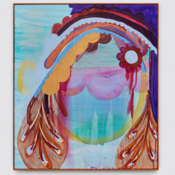 Painting titled "RENATA EGREJA sem t…" by Renata Egreja, Original Artwork, Acrylic