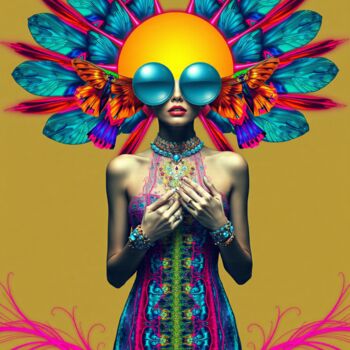 "Evol" başlıklı Dijital Sanat Kubicol tarafından, Orijinal sanat, Dijital baskı