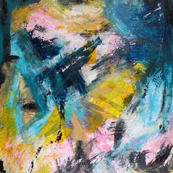 제목이 "Abstract landscape…"인 미술작품 Peter Kilb로, 원작, 아크릴