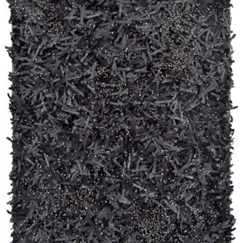 Sculpture titled "Paperwork & Pearls…" by Astrid Stoeppel, Original Artwork, Paper Mounted on Wood Stretcher frame
