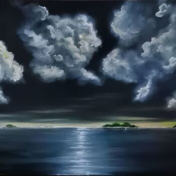 제목이 "Twilight Reverie"인 미술작품 Anton Soldatov로, 원작, 기름