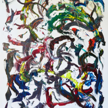 제목이 "Left Eyelid Down, R…"인 미술작품 Simon Findlay로, 원작, 기름