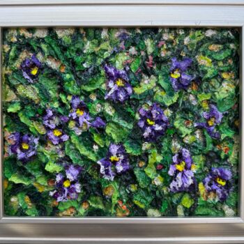 Peinture intitulée "The Essence of Spri…" par Natalia Kutova, Œuvre d'art originale, Acrylique Monté sur Carton